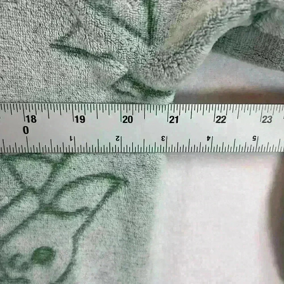 Star Wars Yoda Top Women’s Large Green Fleece Ribbed Neck Cuffs Bottom - Picture 7 of 7